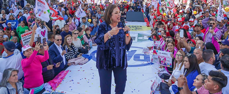 "ES MEJOR AGUANTAR EL SOL QUE LA MALDITA INSEGURIDAD": CIERRE DE PRECAMPAÑA DE XÓCHITL GÁLVEZ